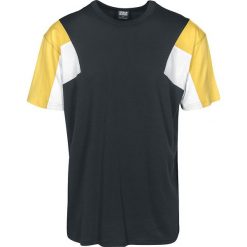 T-shirty męskie: Urban Classics 3-Tone Tee T-Shirt czarny/biały/żółty