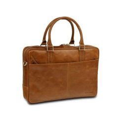 Torby na laptopa: Torba skórzana na laptopa 16″ Jasnobrązowa (BG16GT000423)