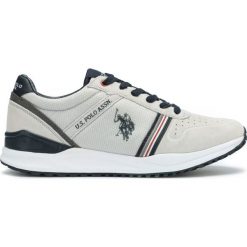 U.S. Polo Assn Wayron 1 Tenisówki Szary. Szare trampki męskie U.S. Polo Assn., bez wzorów, ze skóry, bez zapięcia. Za 430,95 zł.