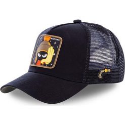 Capslab - Czapka. Czarne czapki damskie CapsLab, z aplikacjami, z bawełny. Za 129,90 zł.