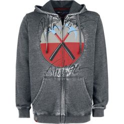 Bluzy męskie: Pink Floyd EMP Signature Collection Bluza z kapturem rozpinana szary