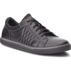 Sneakersy SERGIO BARDI - Invorio FW127369418GR 101. Czarne sneakersy męskie Sergio Bardi, na co dzień, bez wzorów, ze skóry, eleganckie, bez zapięcia. W wyprzedaży za 199,00 zł.