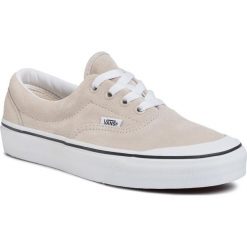 Tenisówki VANS - Era Tc VN0A4BTPXB11 (Suede)Rainy Day/Tr Wht. Brązowe półbuty damskie Vans, bez wzorów, ze skóry, bez obcasa, na płaskiej podeszwie, bez zapięcia. W wyprzedaży za 299,00 zł.