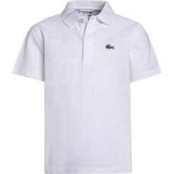 Lacoste Sport TENNIS Koszulka polo white. Białe t-shirty chłopięce Lacoste Sport, z bawełny. Za 219,00 zł.