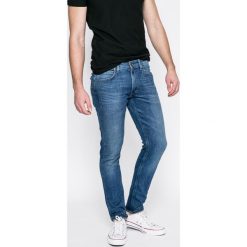 Lee - Jeansy Luke. Niebieskie jeansy męskie slim Lee, z bawełny. Za 329,90 zł.