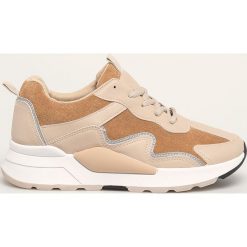 Answear - Buty. Brązowe buty sportowe damskie ANSWEAR, bez wzorów, z gumy, sportowe. W wyprzedaży za 99,90 zł.