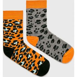 Medicine - Skarpetki Sensual Preppy (2-Pack). Szare skarpetki damskie marki MEDICINE, bez wzorów, z elastanu. Za 29,90 zł.