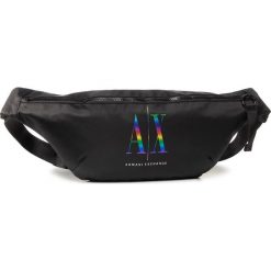 Saszetka nerka ARMANI EXCHANGE - 952260 0A882 00020 Black. Czarne nerki damskie Armani Exchange, bez wzorów, z materiału, młodzieżowe, bez dodatków. Za 379,00 zł.