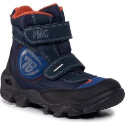 Śniegowce PRIMIGI - GORE-TEX 6398600 S Blu. Niebieskie śniegowce chłopięce Primigi, bez zapięcia, gore-tex. Za 329,00 zł.