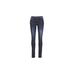 Jeansy slim fit Le Temps des Cerises PULP. Niebieskie jeansy damskie marki Le Temps Des Cerises, bez wzorów, z jeansu. Za 351,20 zł.