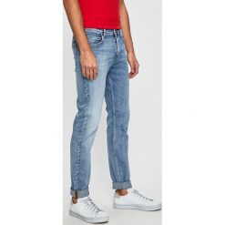 Lee - Jeansy Rider. Niebieskie jeansy męskie marki Lee, z elastanu. Za 329,90 zł.