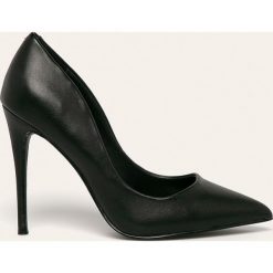 Steve Madden - Szpilki skórzane Daisie. Czerwone szpilki Steve Madden, bez wzorów, ze skóry, bez obcasa, na obcasie, bez zapięcia. Za 429,90 zł.