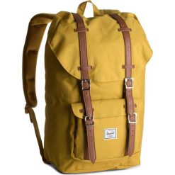 Plecak HERSCHEL - Lil Amer 10014-03003 Arrowwod. Żółte torby męskie skórzane Herschel, bez wzorów, z materiału. Za 469,00 zł.