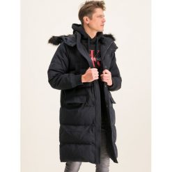 Kurtka puchowa Calvin Klein Jeans Hooded Down Long J30J313322. Niebieskie kurtki męskie Calvin Klein Jeans, m, bez wzorów, z poliesteru, bez kaptura. W wyprzedaży za 699,00 zł.