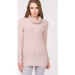 Swetry damskie: Sweter z półgolfem