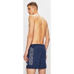 Jack & Jones - Kąpielówki. Pomarańczowe kąpielówki męskie Jack & Jones, s, z nadrukiem, z poliesteru. W wyprzedaży za 69,90 zł.