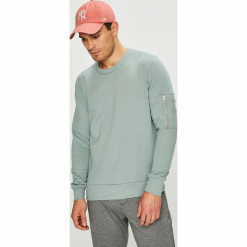 Brave Soul - Bluza. Szare bejsbolówki męskie Brave Soul, l, z bawełny, bez kaptura. W wyprzedaży za 59,90 zł.