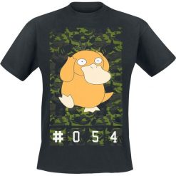 Pokemon Enton T-Shirt czarny. Czarne t-shirty męskie z nadrukiem marki Caliban, s. Za 74,90 zł.
