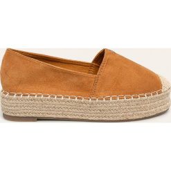 Answear - Espadryle Best Shoes. Żółte espadryle damskie ANSWEAR, bez wzorów, z gumy, bez obcasa, na obcasie. W wyprzedaży za 69,90 zł.