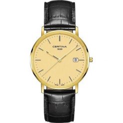 PROMOCJA ZEGAREK CERTINA PRISKA Gold Gent 18 ct C901.410.16.021.00. Żółte zegarki męskie CERTINA, złote. W wyprzedaży za 6327,20 zł.