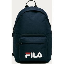 Fila - Plecak. Niebieskie plecaki damskie Fila, z nadrukiem, z poliesteru. Za 169,90 zł.