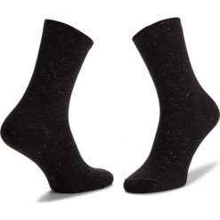 Zestaw 2 par wysokich skarpet damskich TOM TAILOR - 97109 Black 610. Czarne skarpetki damskie marki Tom Tailor, bez wzorów, z bawełny. Za 39,00 zł.