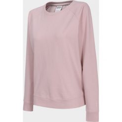 Bluza damska BLD600 - jasny róż - Outhorn. Różowe bluzy damskie Outhorn, bez wzorów, z krótkim rękawem, krótkie, bez kaptura. W wyprzedaży za 59,99 zł.