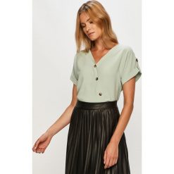 Haily's - Bluzka. Różowe bluzki damskie Haily's, s, bez wzorów, z poliesteru, eleganckie, bez kołnierzyka, z krótkim rękawem. Za 89,90 zł.