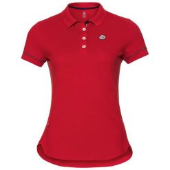 Odlo Koszulka tech. Odlo Polo shirt s/s LISBETH - 530101 - 530101/30284/S. Czerwone bralety damskie marki Odlo, s. Za 147,74 zł.