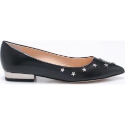 Solo Femme - Baleriny. Czarne baleriny damskie marki Solo Femme, z materiału. W wyprzedaży za 199,90 zł.