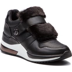 Sneakersy GUESS - FLJIA4 FAL12 BLACK. Czarne sneakersy damskie Guess, z materiału. Za 529,00 zł.