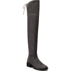 Muszkieterki S.OLIVER - 5-25527-29 Grey 200. Szare buty zimowe damskie S.Oliver, z materiału, przed kolano, na wysokim obcasie, na obcasie. W wyprzedaży za 279,00 zł.