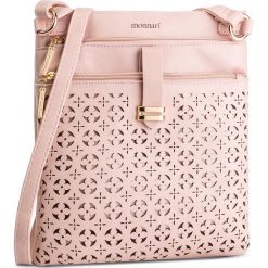 Torebka MONNARI - BAG5070-026 Pink 1. Różowe listonoszki damskie Monnari, bez wzorów, ze skóry ekologicznej, bez dodatków. W wyprzedaży za 129,00 zł.