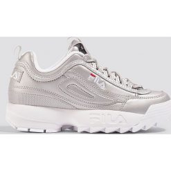 Buty sportowe damskie: FILA Buty sportowe Disruptor M Low Wmn – Silver