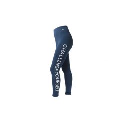 Legginsy i Rajstopy 4F Womens Leggins H4L17-LEG001NAVY. Niebieskie pończochy i rajstopy 4f. Za 69,99 zł.