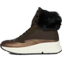 Geox damskie botki Backsie D94FPA 01122 41 brązowy. Pomarańczowe botki damskie Geox, bez obcasa, bez zapięcia. Za 629,00 zł.