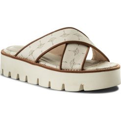 Chodaki damskie: Klapki JOOP! - Liliana 4140003988 Offwhite 101