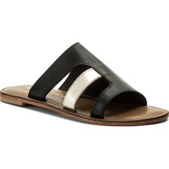 Klapki EMU AUSTRALIA - Dion W11691 Black. Czarne klapki damskie EMU Australia, bez wzorów, ze skóry, bez obcasa, na obcasie. W wyprzedaży za 249,00 zł.