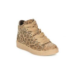 Buty Dziecko Bullboxer LARANA. Brązowe trampki dziewczęce marki Bullboxer, bez wzorów, bez zapięcia. Za 303,20 zł.