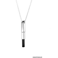 Wisiorki damskie: wisiorek z kolekcji EDGY/ SILVER/ONYX