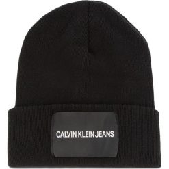 Czapka CALVIN KLEIN JEANS - J Calvin Klein Jeans K40K400758 001. Czarne czapki męskie Calvin Klein Jeans, z jeansu. Za 179,00 zł.