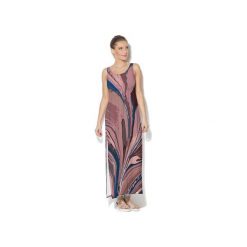 Sukienka CP-028 283. Sukienki damskie Colour pleasure, xl, bez wzorów, z dzianiny, bez kołnierzyka, bez rękawów, maxi. Za 169,00 zł.