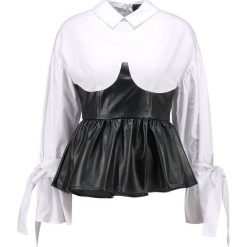 Lost Ink BUSTIER TOP Bluzka mono. Czarne bluzki damskie marki Lost Ink, z bawełny. W wyprzedaży za 125,30 zł.