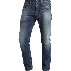 Replay ROB Jeansy Relaxed Fit dark blue denim. Niebieskie jeansy męskie relaxed fit marki Replay. Za 619,00 zł.