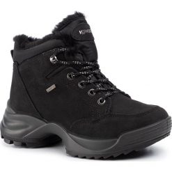 Trekkingi IGI&CO - GORE-TEX 4160800 Nero. Czarne trapery damskie IGI&CO, ze skóry, klasyczne, bez obcasa, bez zapięcia. W wyprzedaży za 319,00 zł.