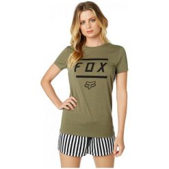 T-shirty damskie: FOX T-Shirt Damski Listless S Khaki