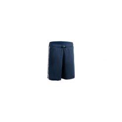 Spodenki Do Gry W Koszykówkę Damskie Granatowo-Szare Sh500. Niebieskie szorty damskie TARMAK, s, bez wzorów, z poliesteru. Za 39,99 zł.