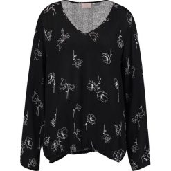Bluzki asymetryczne: Kaffe LEVIN Bluzka black deep