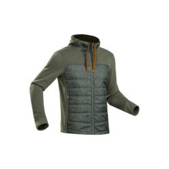 Bluza turystyczna | NH500 męska. Niebieskie bluzy męskie QUECHUA, m, bez wzorów, z poliesteru, bez kołnierzyka, bez rękawów, bez kaptura. Za 99,99 zł.