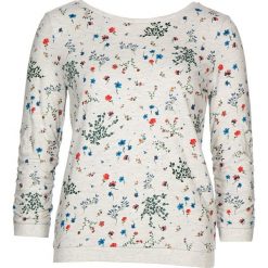 Bluza w kolorze szarym ze wzorem. Szare bluzy damskie Tom Tailor, xs, bez wzorów, bez rękawów, bez kaptura. W wyprzedaży za 52,95 zł.